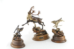 caribou, caribou bronze, LimitedEditionCaribouBronze,AlaskaBronze