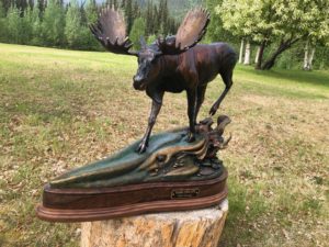 Moose Sculpture